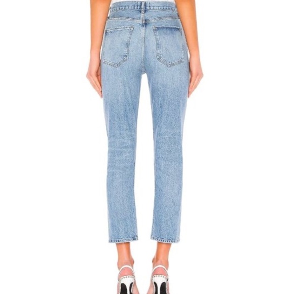 Agolde Light Blue Ankle Jeans - Picture 2 of 6